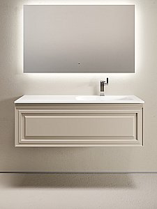 Тумба с раковиной Sancos Very VR120CE 120 Beige Soft для ванной в интернет-магазине Sanbest