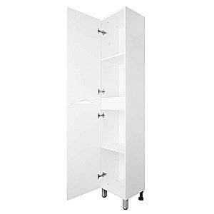 Пенал напольный Loranto Santorini 36 белый для ванной в интернет-магазине сантехники Sanbest