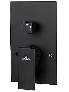 Душевая система Kaiser Sonat 34877-9 черная матовая купить в интернет-магазине сантехники Sanbest