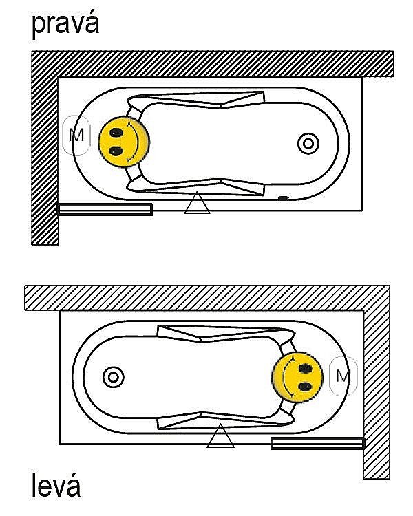 Акриловая ванна Riho Lazy 170x75 белая купить в интернет-магазине Sanbest