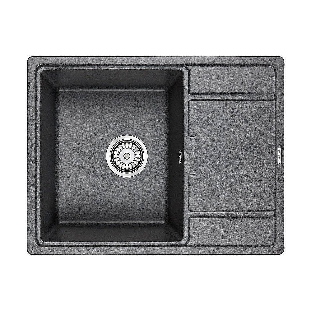 Мойка кухонная Paulmark Weimar PM216550-DG Серая купить в интернет-магазине сантехники Sanbest