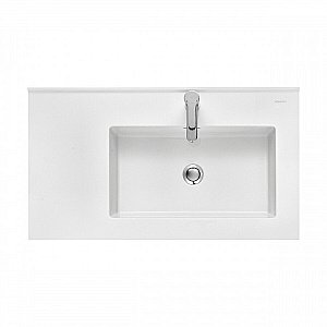 Раковина Акватон Квадро Про 80 1A734331QA01R белая купить в интернет-магазине Sanbest