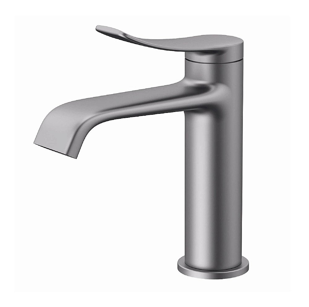 Смеситель для раковины Creavit Lua LU1500GR оружейная сталь купить в интернет-магазине сантехники Sanbest