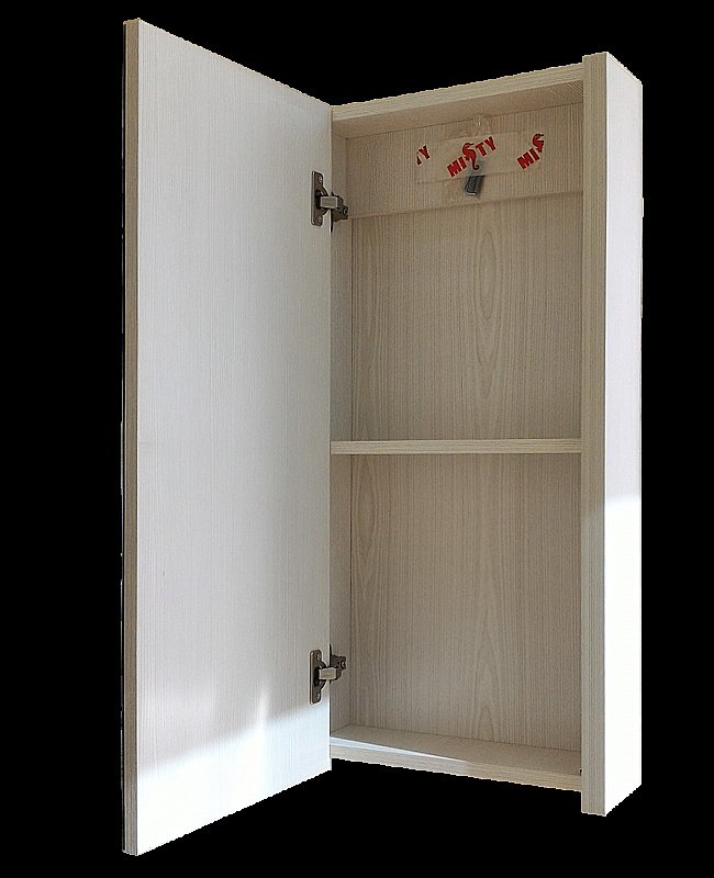 Зеркальный шкаф Misty Мини 39 бежевое купить в интернет-магазине сантехники Sanbest