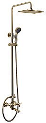 Душевая система Kaiser Trio 57288-1 бронза купить в интернет-магазине сантехники Sanbest