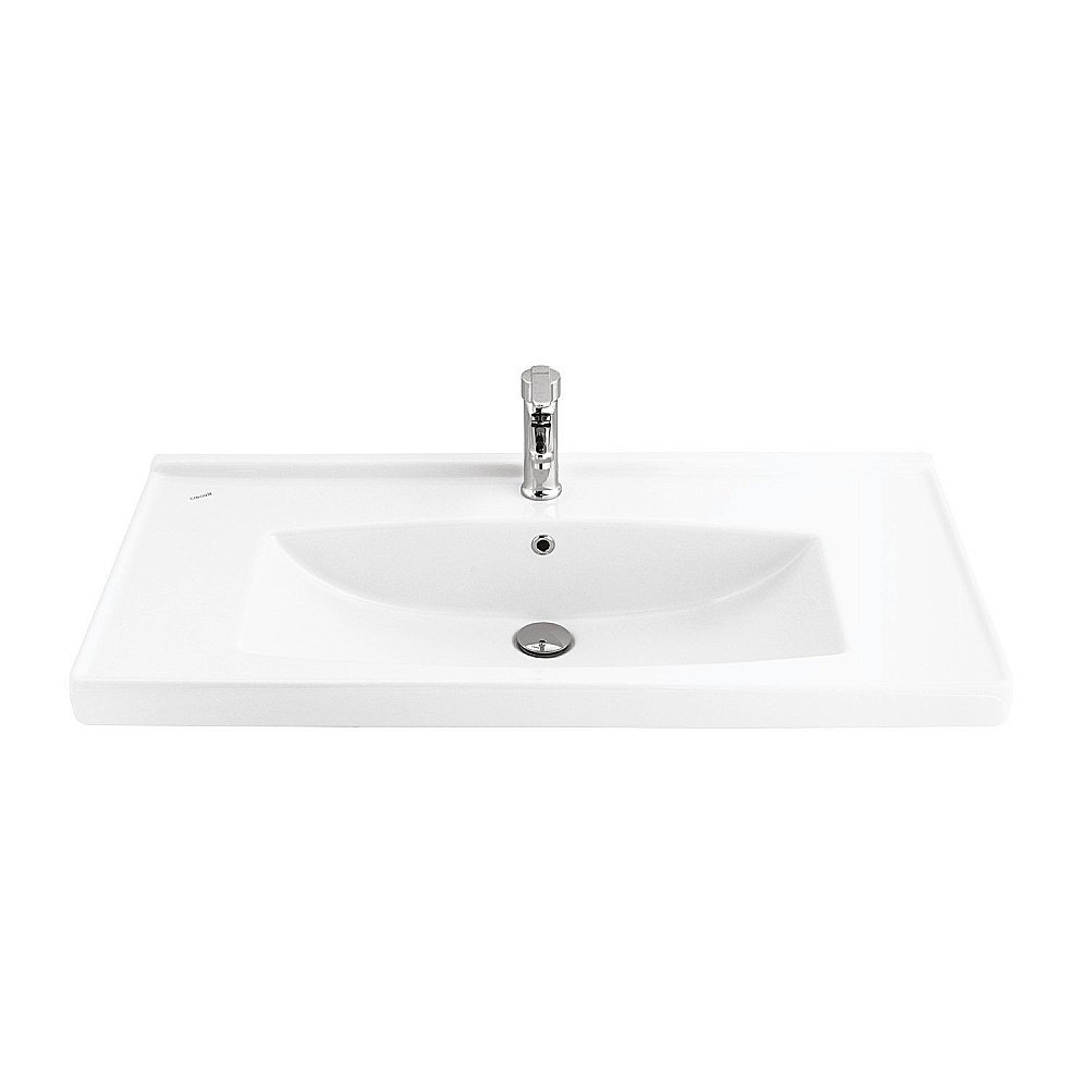 Раковина Creavit Sera 98,5 TF200-0000 белая купить в интернет-магазине Sanbest