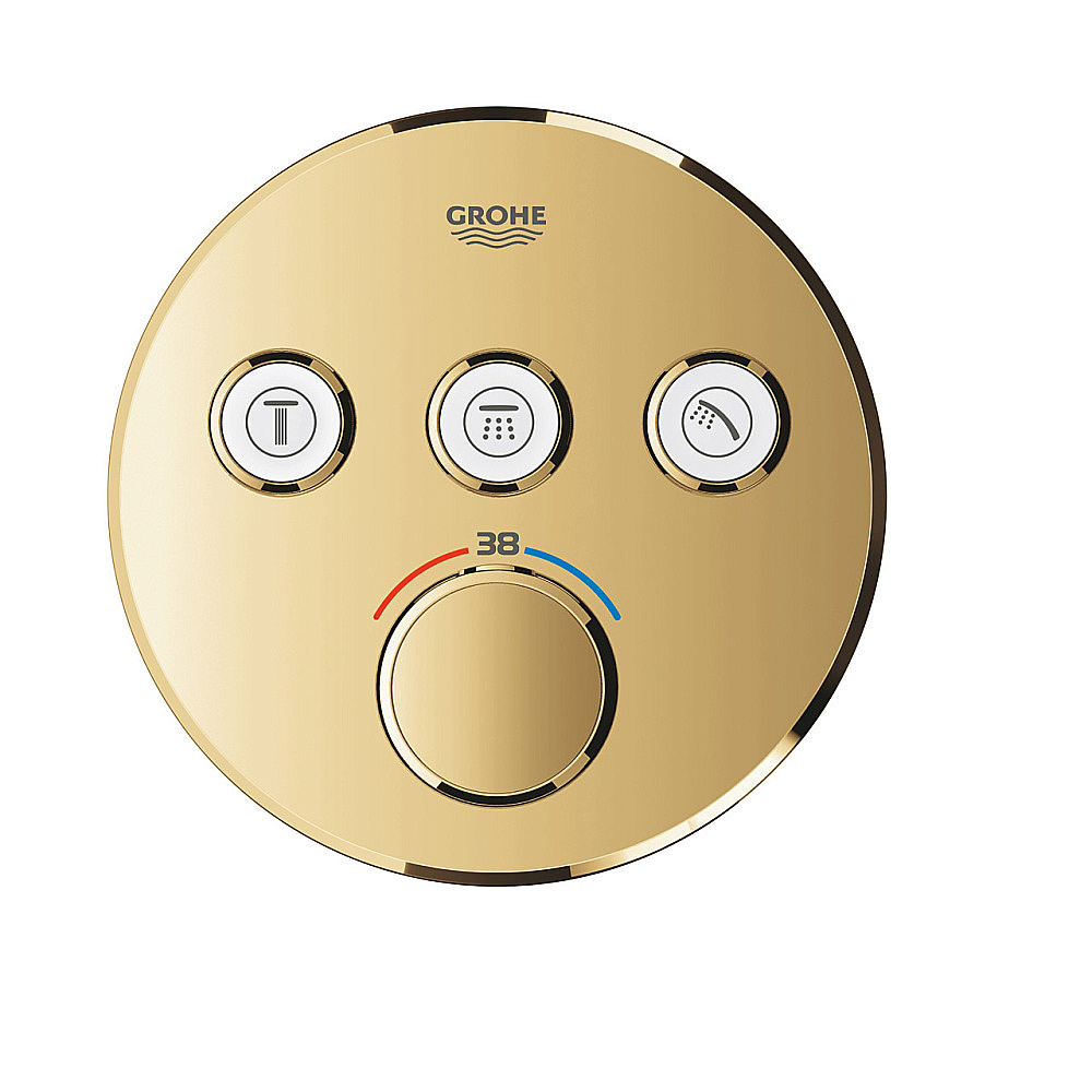 Смеситель для душа Grohe Grohtherm SmartControl 29121GL0 холодный рассвет глянцевый купить в интернет-магазине сантехники Sanbest
