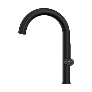 Смеситель для кухни Elghansa RADIANT XQ 5647181-Black черный матовый купить в интернет-магазине сантехники Sanbest