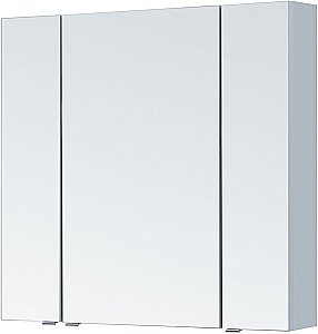 Зеркальный шкаф Aquanet Алвита new 90 серый купить в интернет-магазине сантехники Sanbest