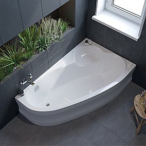 Ванна акриловая Koller Pool Nadine 170x100 NADINE170X100L белая купить в интернет-магазине Sanbest