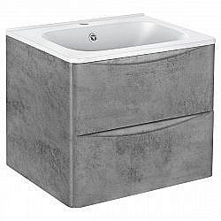 Тумба под раковину Paola 60 Серая купить в интернет-магазине сантехники Sanbest