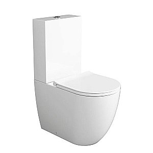 Унитаз напольный SIMAS Vignoni безободковый, с бачком, белый купить в интернет-магазине Sanbest