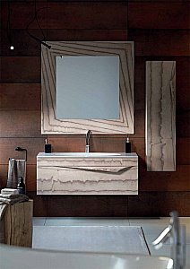 Пенал Aqwella Papyrus-wood 35 Pap-w.05.35/LIGHT светлое дерево для ванной в интернет-магазине сантехники Sanbest