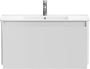 Тумба с раковиной Allen Brau Gravity 100 1.370014.WM белая матовая для ванной в интернет-магазине Sanbest