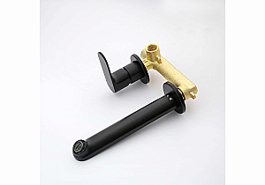 Смеситель для раковины Aquatek Альфа AQ1913MB черный матовый купить в интернет-магазине сантехники Sanbest