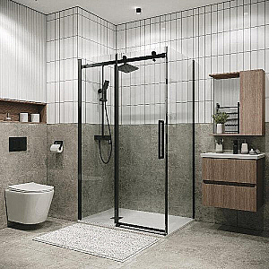 Душевой уголок Grossman Classic 160х100 120.K33.04.1610.42.00 стекло прозрачное/профиль графит сатин купить в интернет-магазине Sanbest