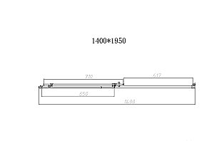 Душевая дверь Vincea Slim-N 140 VDS-4SN140CGB стекло тонированное/профиль черный купить в интернет-магазине Sanbest