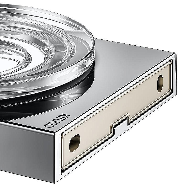 Мыльница KEUCO EDITION 90 SQUARE 19155019000 хром купить в интернет-магазине сантехники Sanbest