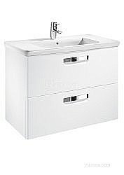 Тумба с раковиной Roca The Gap Original ZRU9302732 80 белый для ванной в интернет-магазине Sanbest