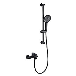 Смеситель для ванны Black&White Universe 8303B черный матовый купить в интернет-магазине сантехники Sanbest