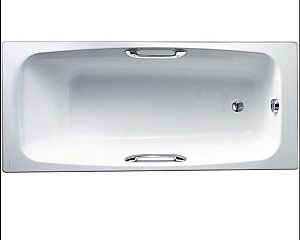 Ванна чугунная Jacob Delafon DIAPASON E2926-00 170X75 с отверстиями для ручек купить в интернет-магазине Sanbest