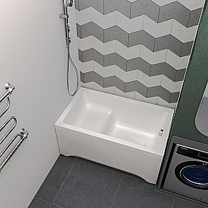 Ванна акриловая Vannesa Джоанна 2-01-0-0-1-253Р 120х70 купить в интернет-магазине Sanbest