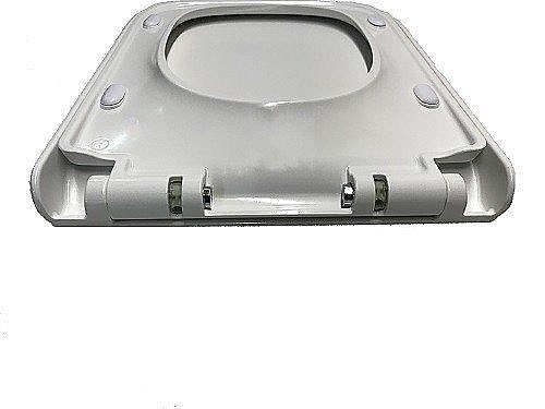 Унитаз подвесной Ceramalux 5171 белый, безободковый, с крышкой микролифт купить в интернет-магазине Sanbest