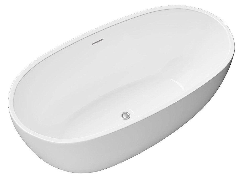 Ванна акриловая Grossman Classic GR-2503 170х87 белая купить в интернет-магазине Sanbest