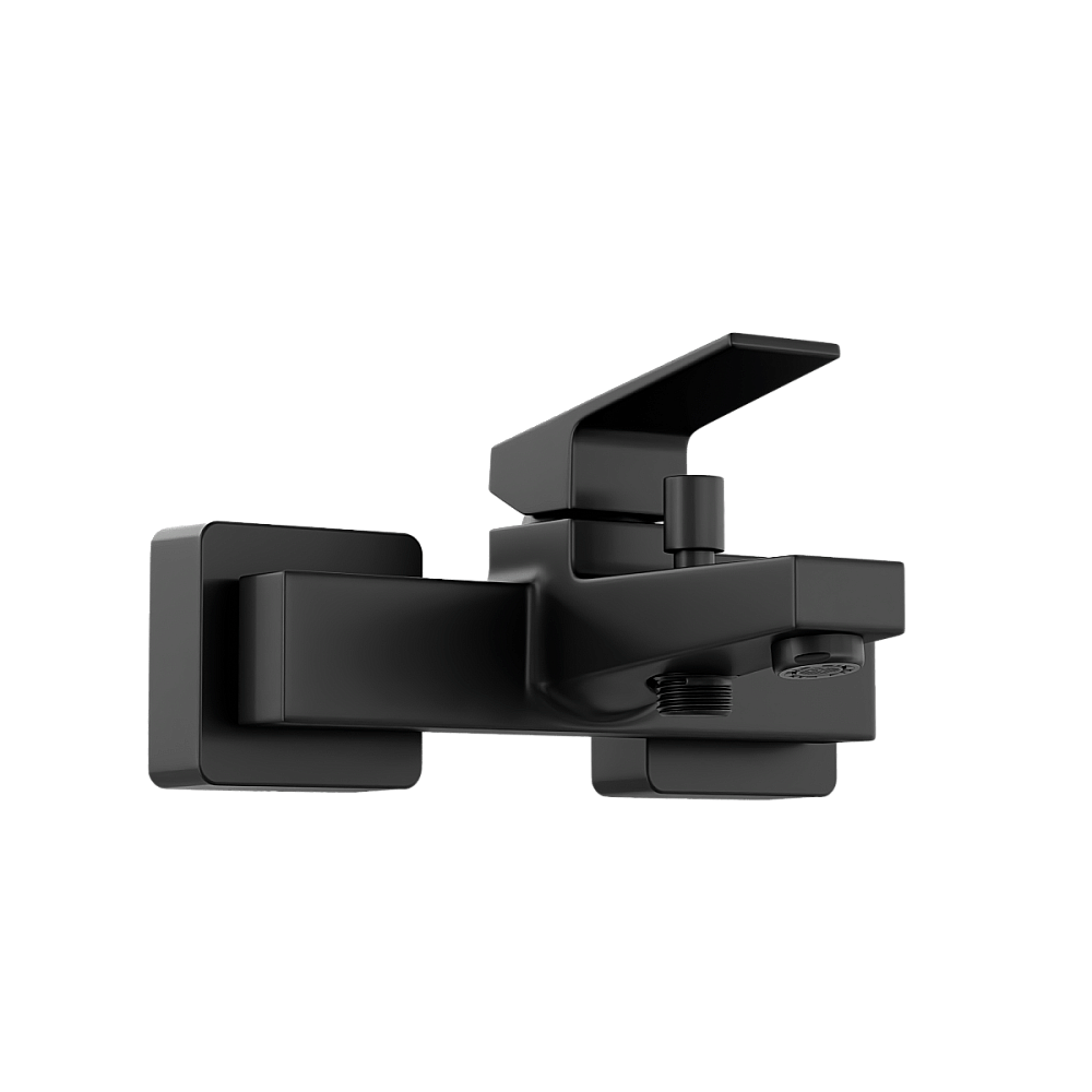 Смеситель для ванны VitrA Minimax Square A4352036EXP матовый черный купить в интернет-магазине сантехники Sanbest