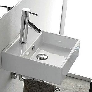 Раковина накладная/подвесная RGW GS-02 80121002-01 белая купить в интернет-магазине Sanbest