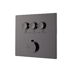 Душевая система Vincea Inspire VSFW-431I2RGM вороненая сталь купить в интернет-магазине сантехники Sanbest