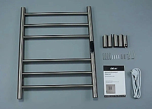 Полотенцесушитель электрический ABBER Standard AH4606SP сатин купить в интернет-магазине сантехники Sanbest