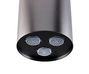 Верхний душ Bronze de Luxe Liberty 501GM графит купить в интернет-магазине сантехники Sanbest