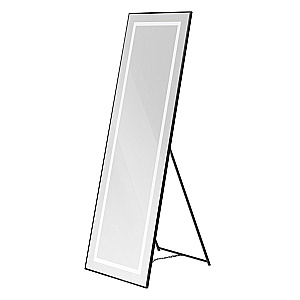Интерьерное зеркало напольное BelBagno SPC-KRAFT-555-1700-TCH-PIA-NERO черный в ванную от интернет-магазине сантехники Sanbest