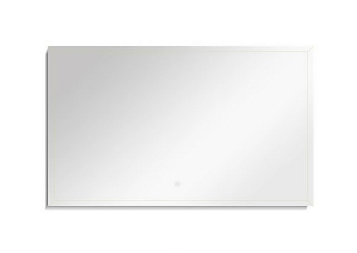 Зеркало с LED-подсветкой Black&White UNIVERSE U909.1000MR 100X80 в ванную от интернет-магазине сантехники Sanbest