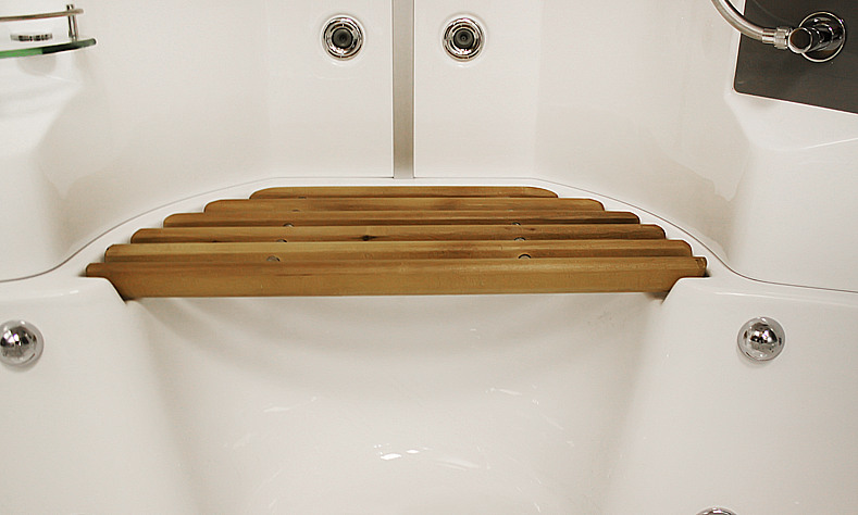 Душевой бокс Радомир Даниэла К2 140х140 1-04-6-0-5-0750 стекло прозрачное/профиль черный купить в интернет-магазине Sanbest