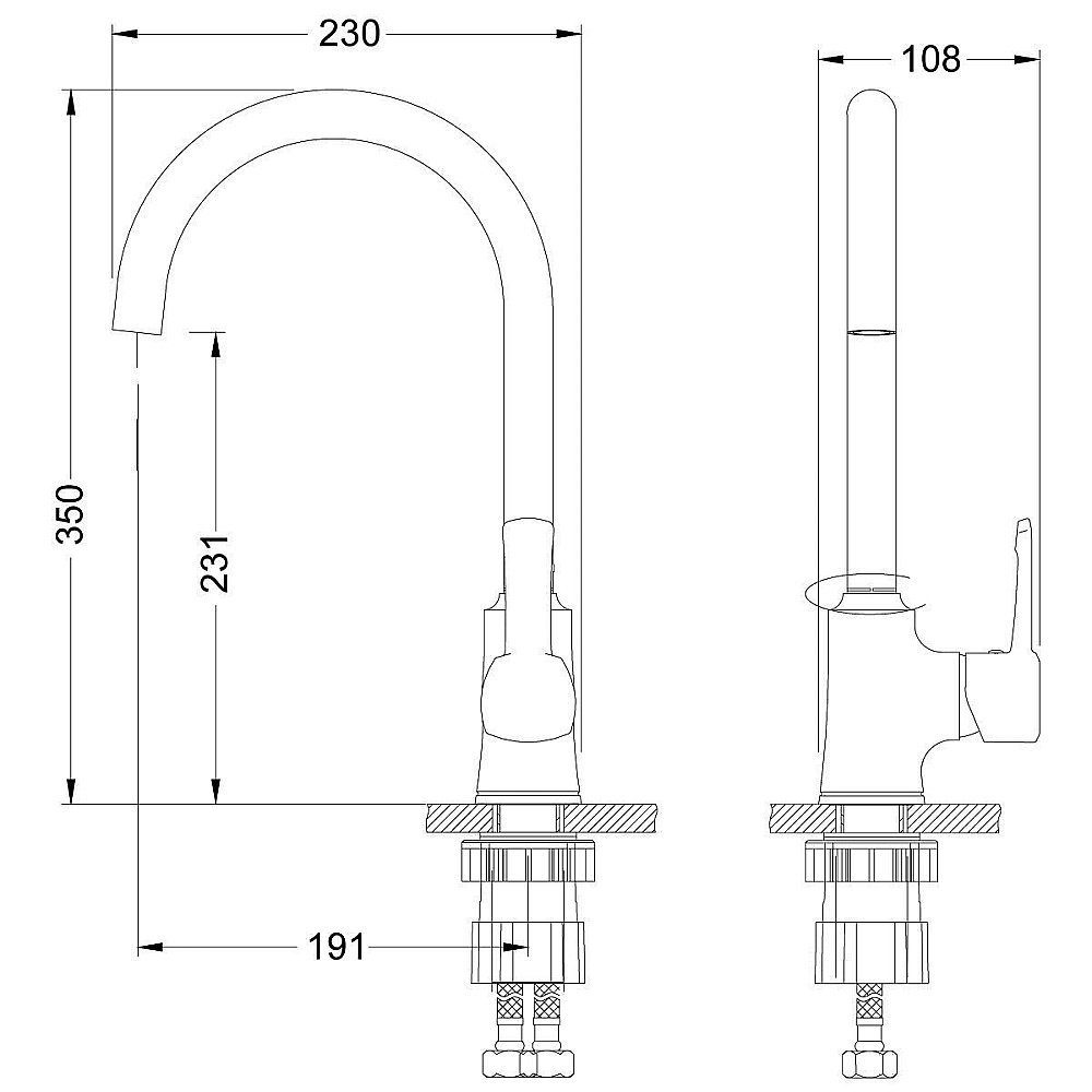 Смеситель для кухни Lemark Evitta LM0505C купить в интернет-магазине сантехники Sanbest