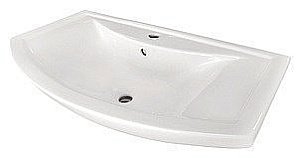 Тумба с раковиной напольная Misty Лаванда 80 белая для ванной в интернет-магазине Sanbest