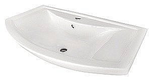 Тумба с раковиной напольная Misty Лаванда 80 белая для ванной в интернет-магазине Sanbest