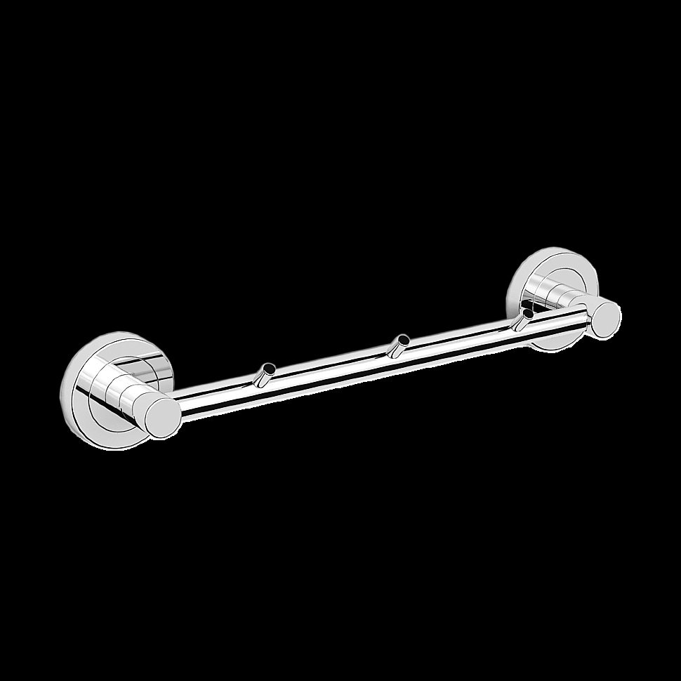 Планка с 3-мя крючками Langberger Burano 11033A купить в интернет-магазине сантехники Sanbest