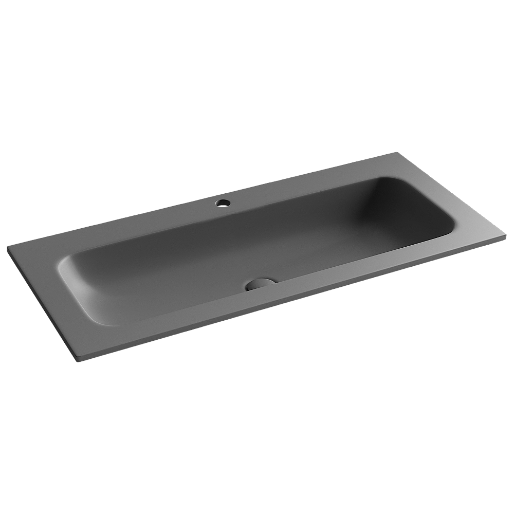 Раковина Ceramica Nova 101 CN7013MDH темный антрацит матовый купить в интернет-магазине Sanbest