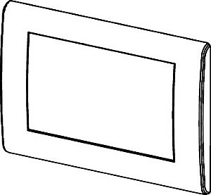 Кнопка для инсталляции TECE Planus 9240310 сатин купить в интернет-магазине сантехники Sanbest