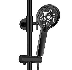 Душевая система Weltwasser WW DP 1020 BL 10000003186 черная купить в интернет-магазине сантехники Sanbest