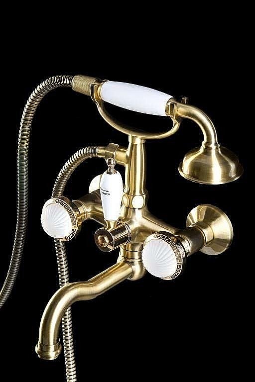 Смеситель для ванны Boheme Satine 313-ST купить в интернет-магазине сантехники Sanbest