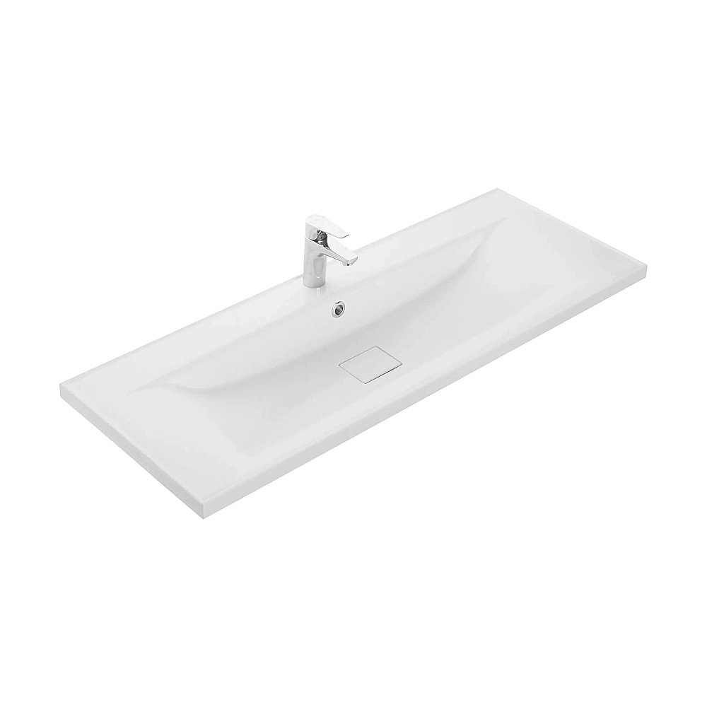 Раковина Акватон Айрис М 120 1A73283KAG010 белая купить в интернет-магазине Sanbest