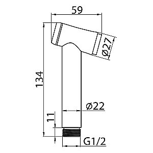 Гигиенический душ Elghansa Berkshire 34Q0743-Black (Set-824) черный купить в интернет-магазине сантехники Sanbest