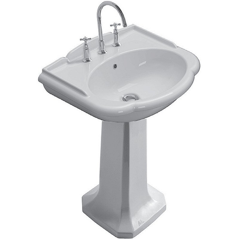 Раковина подвесная Globo Paestum 71 PA006.BI*1 белая купить в интернет-магазине Sanbest