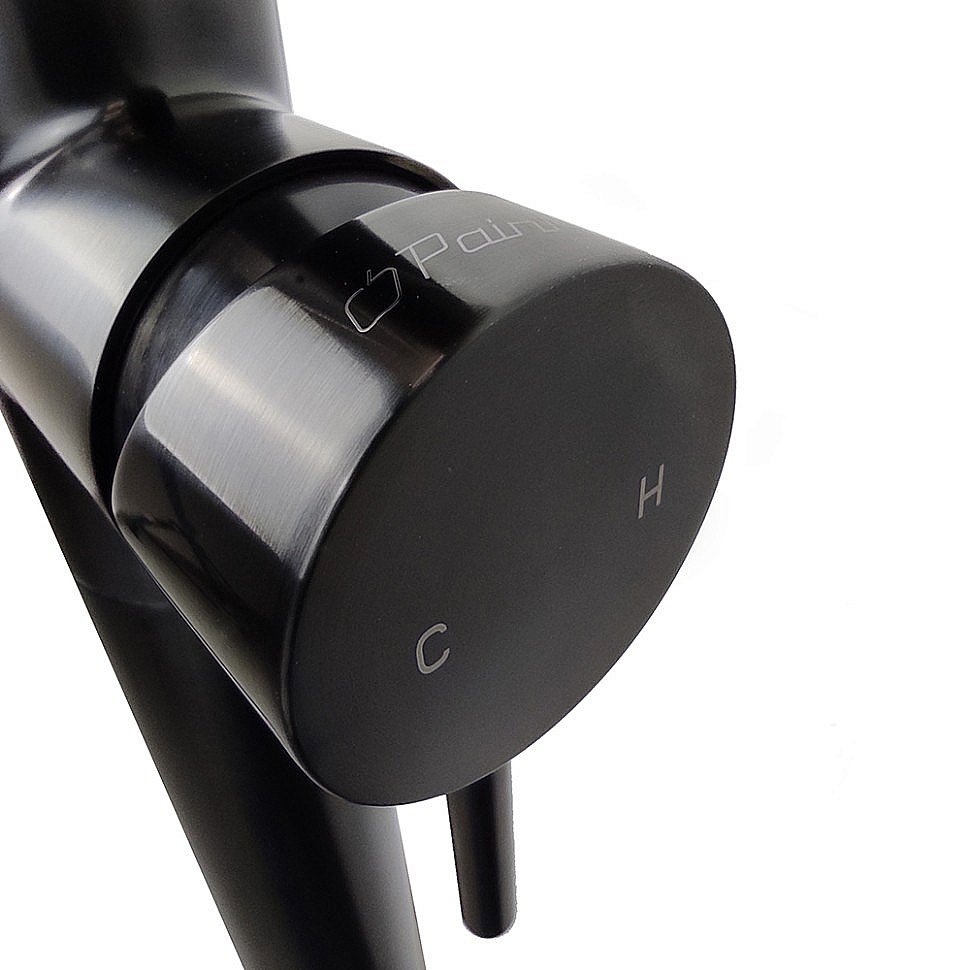 Смеситель для ванны PAINI Cox 78PZ136LM черный матовый купить в интернет-магазине сантехники Sanbest