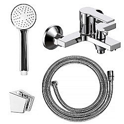 Смеситель для ванны Loranto NORMA LR30501001 Хром купить в интернет-магазине сантехники Sanbest