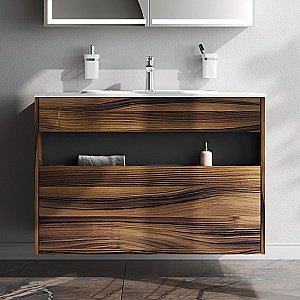 Тумба с раковиной AM.PM Func 100 дуб крафт для ванной в интернет-магазине Sanbest